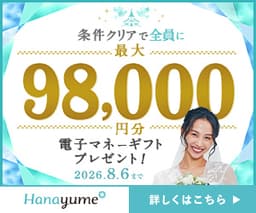 結婚式場探し「Hanayume(ハナユメ)」相談デスク来店完了